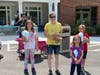 Many families came out to the Peach Festival at Cadence Olney and enjoyed face painting, cotton candy and carnival games on Saturday.
