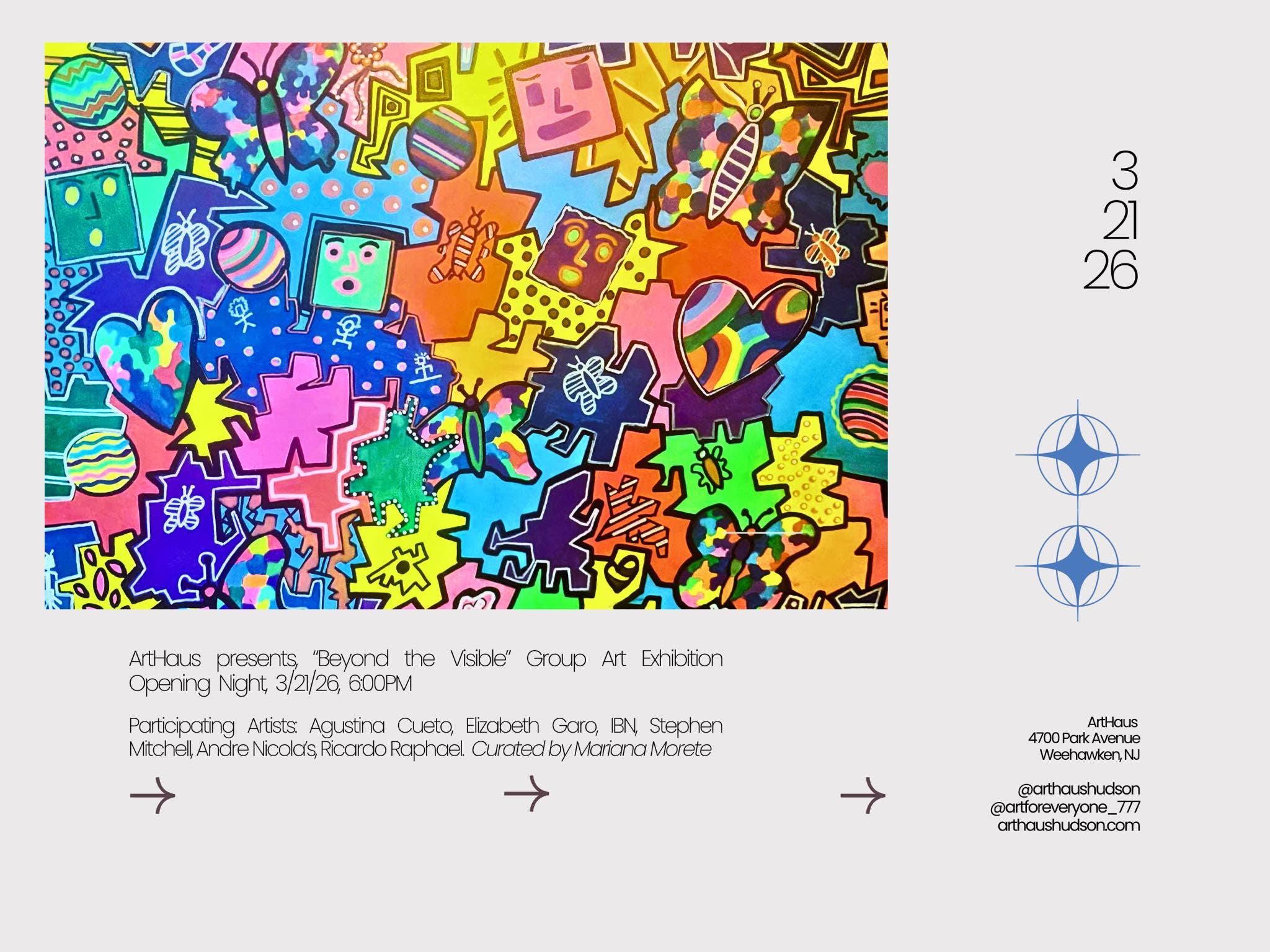 Art Opening at ArtHaus, "Beyond the Visible" Group Exhbition