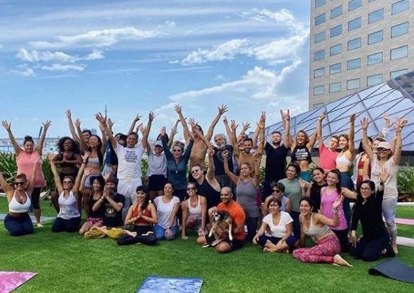 Full Moon Yoga at InterContinental Miami