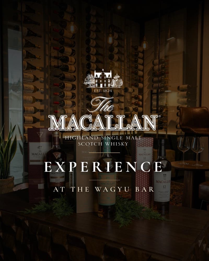 Macallan Dinner Experience at The Wagyu Bar