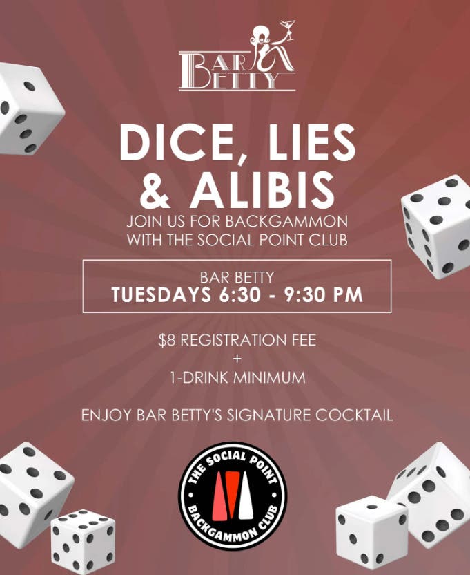 Dice, Lies & Alibis with The Social Point Club