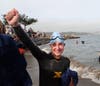 Susan Helmrich, 3x cancer survivor and former co-event director for the Swim Across America San Francisco open water swim will be swimming again this year for the 17th year.