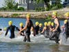 Swim distances offered are 1/2-mile, 1.5-miles or 3-miles. Novice to master and Olympic swimmers participate to make waves in the fight against cancer.