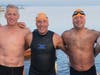 Josh Glantz, Joel Talish and Joe Kaufman are a few of the team members for "Team John," the leading fundraising team for this weekend's Swim Across America - Long Island Sound open water swimming event, that raises funds for cancer research.
