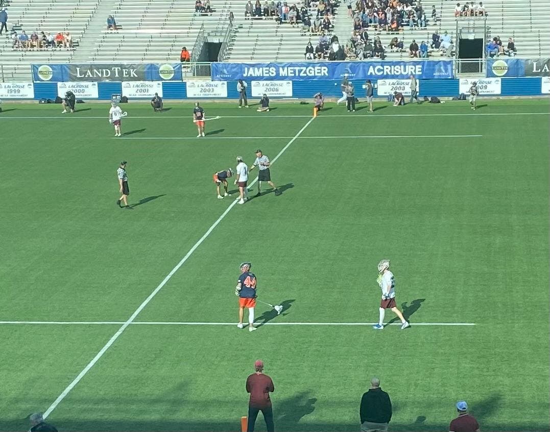 The 2026 Nassau County high school boys lacrosse championships were held at Hofstra University.