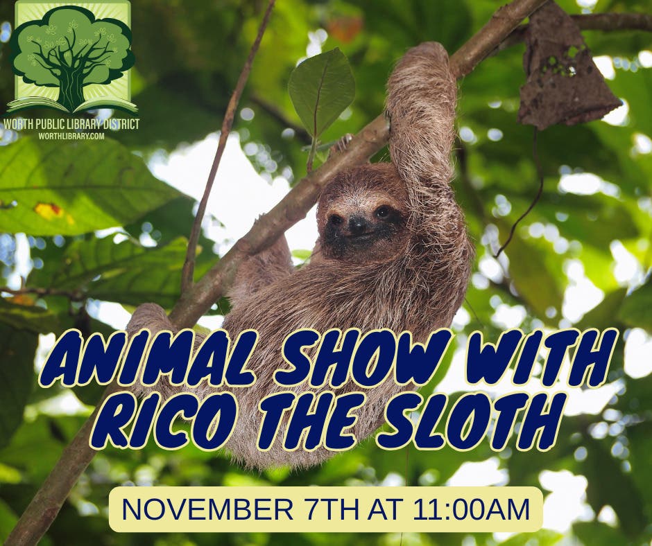 Animal Show with Rico the Sloth