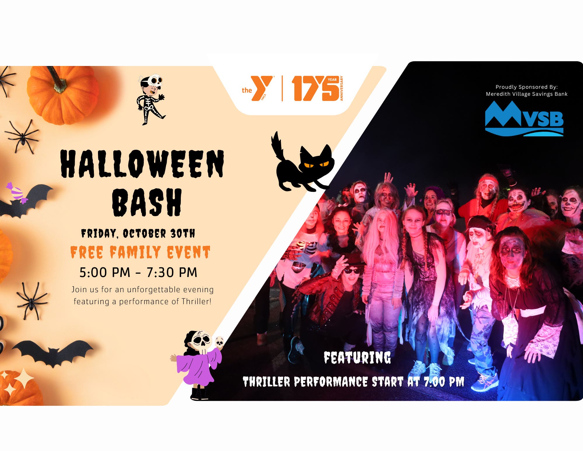Free Halloween Bash at the Exeter Y!