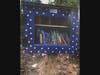 Patriotically Decorated Little Free Library Placed at the Valhalla American Legion Post.