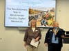 Chapter Historian Kim McCrea and Regent Judy Carey explain the Historic Preservation Grant Process