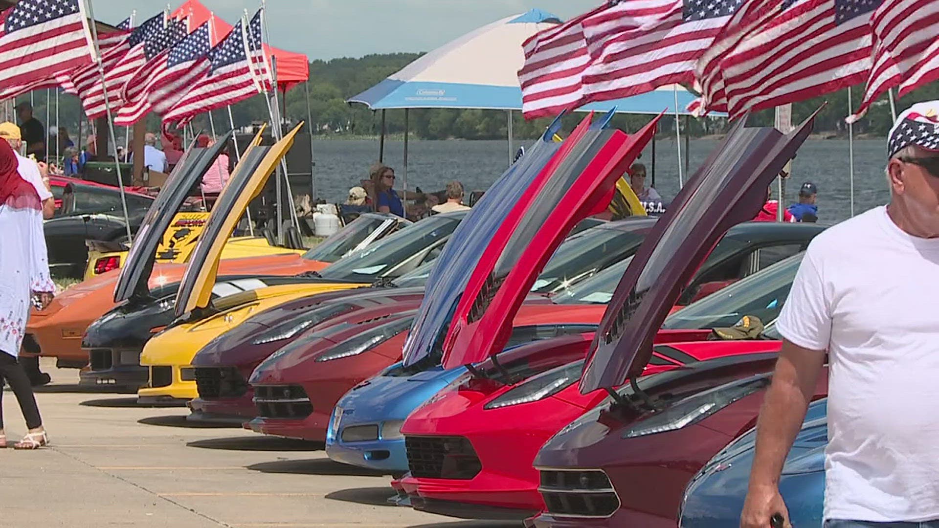 Windy City Corvettes NCCC Corvette show, including Muscle Cars, Hot Rods, Classics and Imports