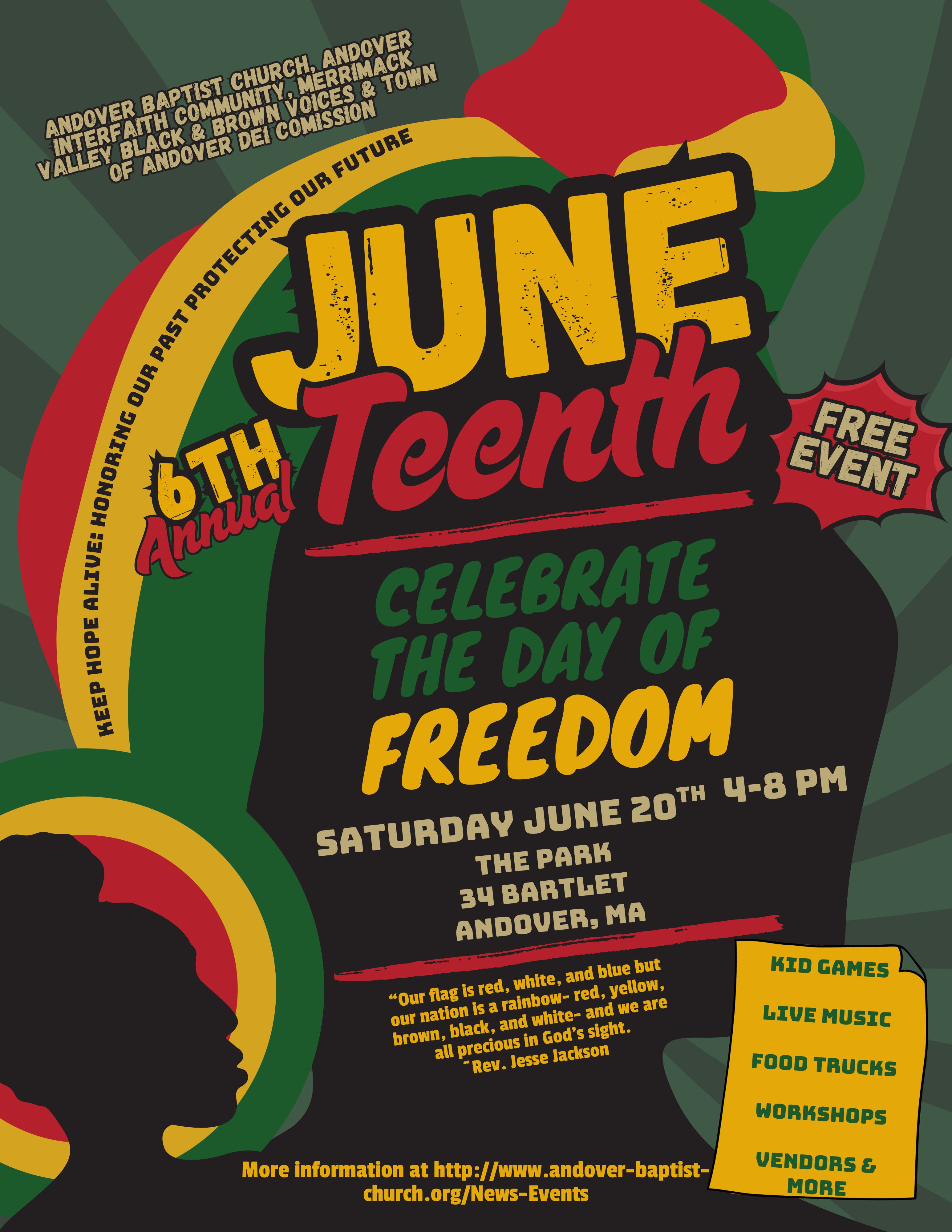 Andover's  2026 Juneteenth  Celebration