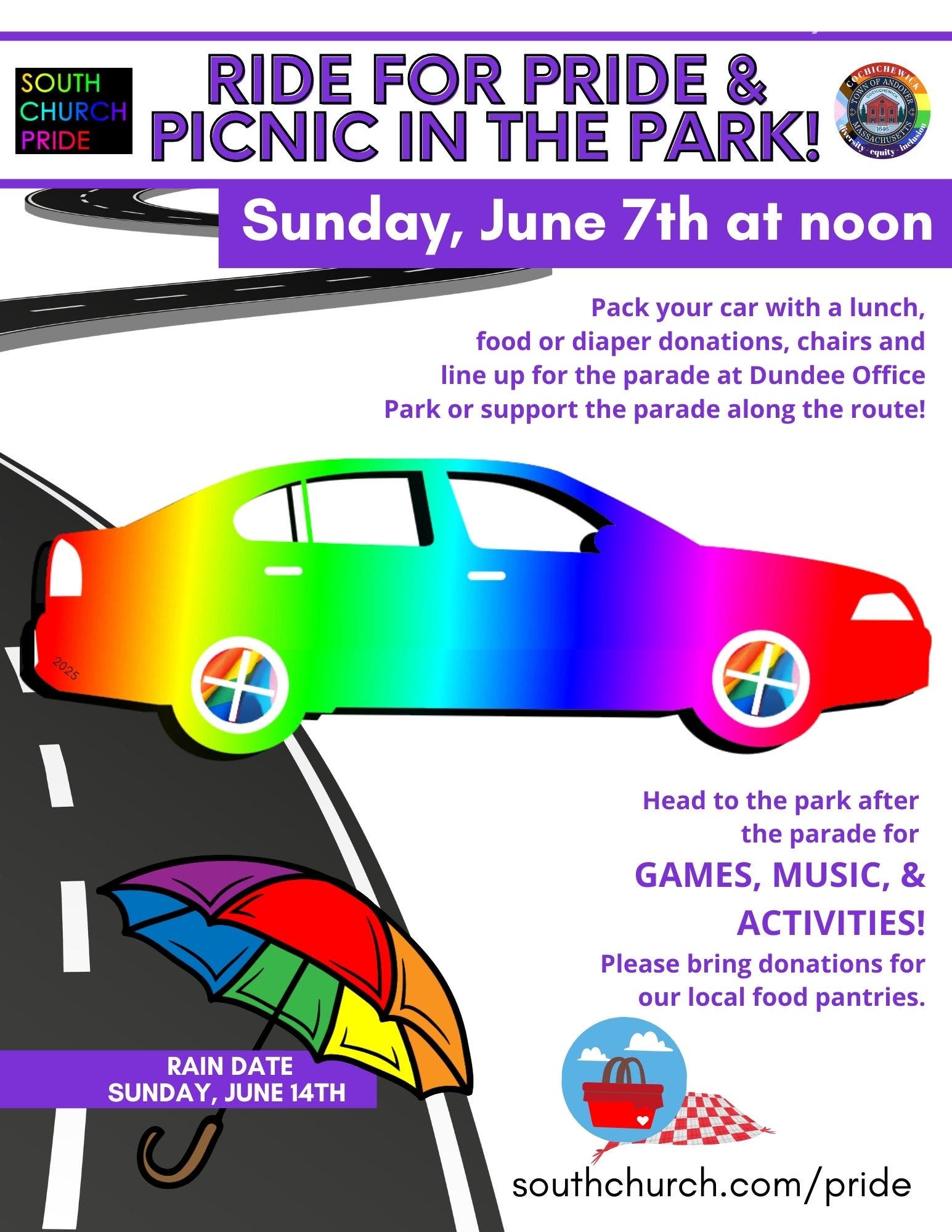 Pride Car Parade and Picnic in the Park