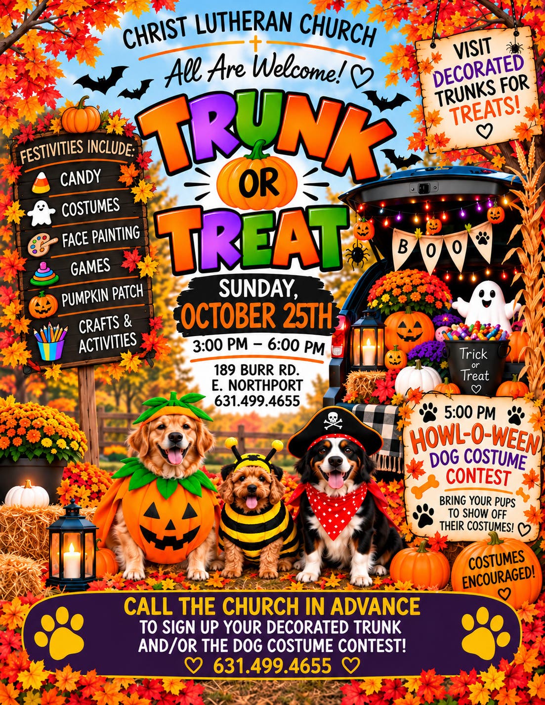Trunk or Treat at Christ Lutheran Church