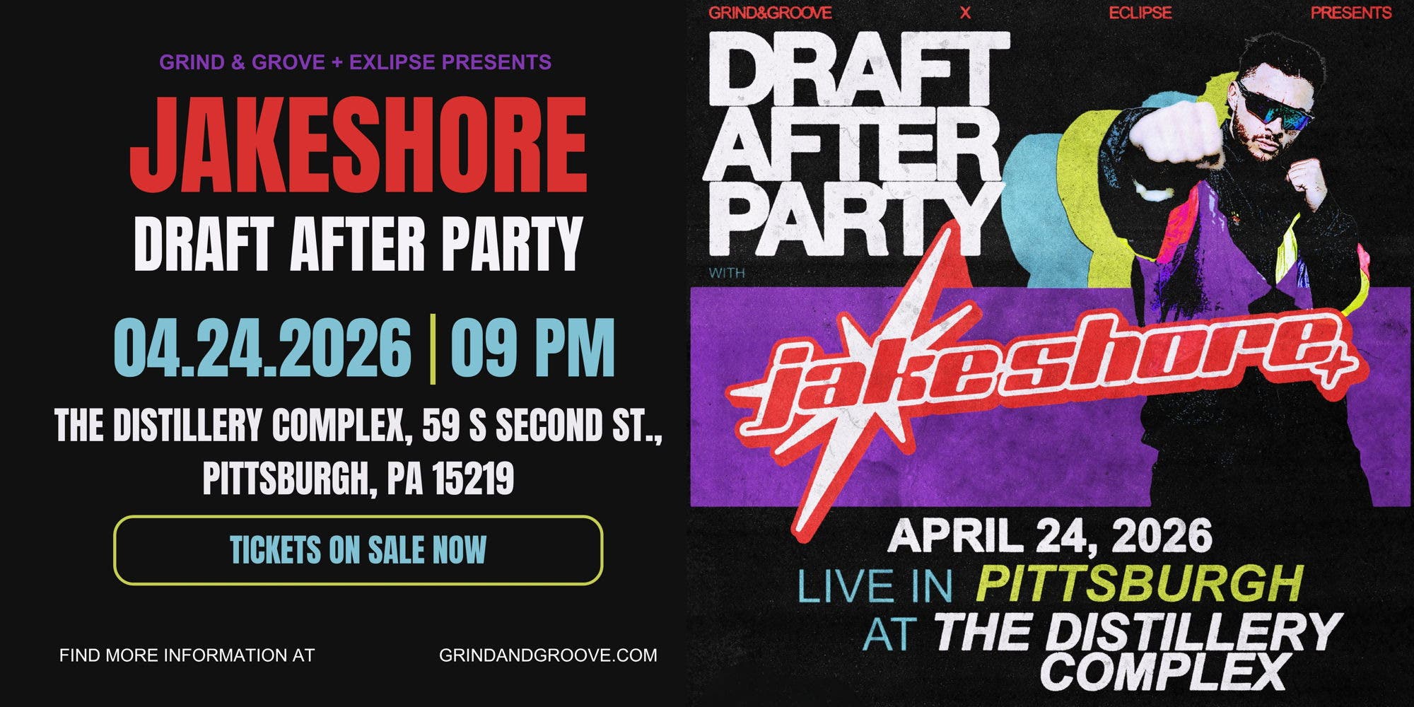 Jake Shore Draft After Party in Pittsburgh