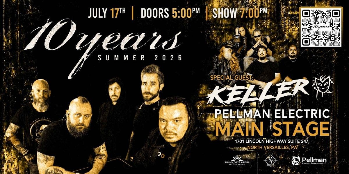 10 Years - Live at Pellman Electric Main Stage