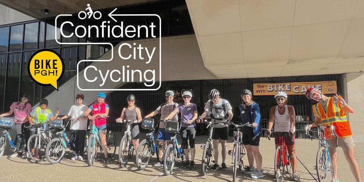 🚲 Confident City Cycling Class - Learn how to bike commute in  Pittsburgh