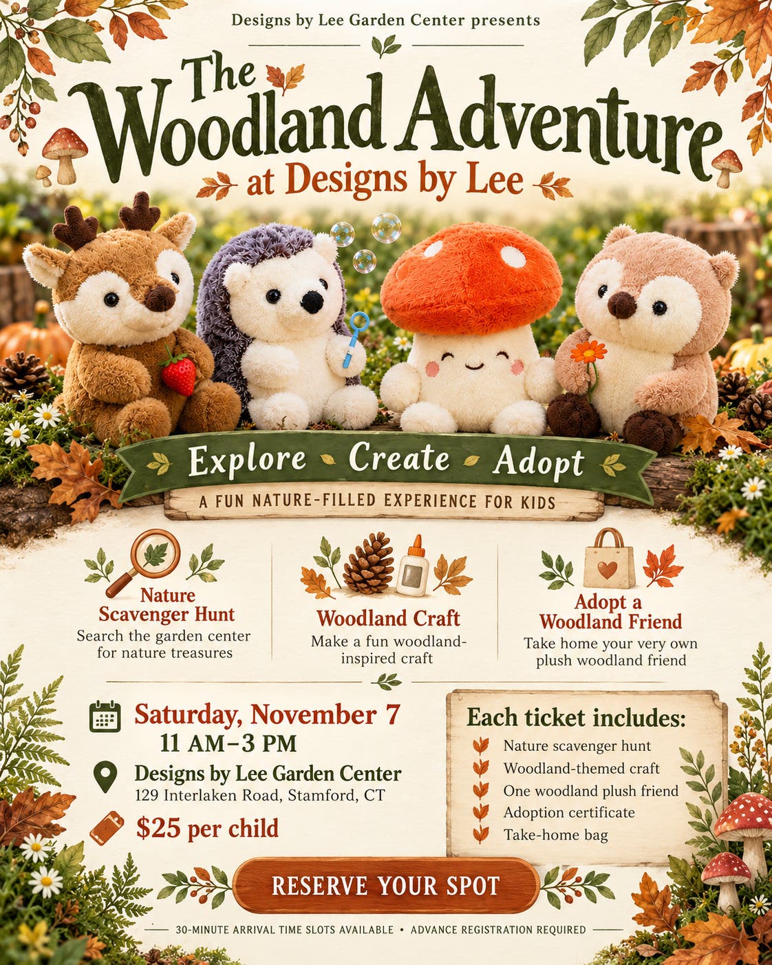 Woodland Adventure at Designs by Lee