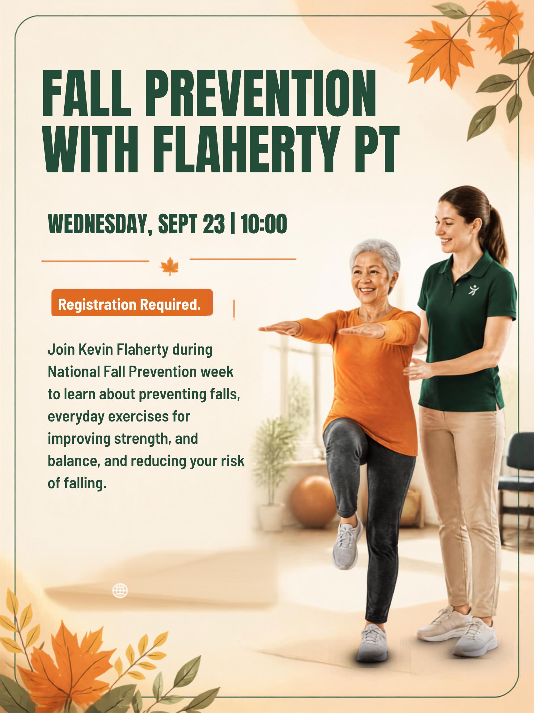 Fall Prevention With Flaherty PT