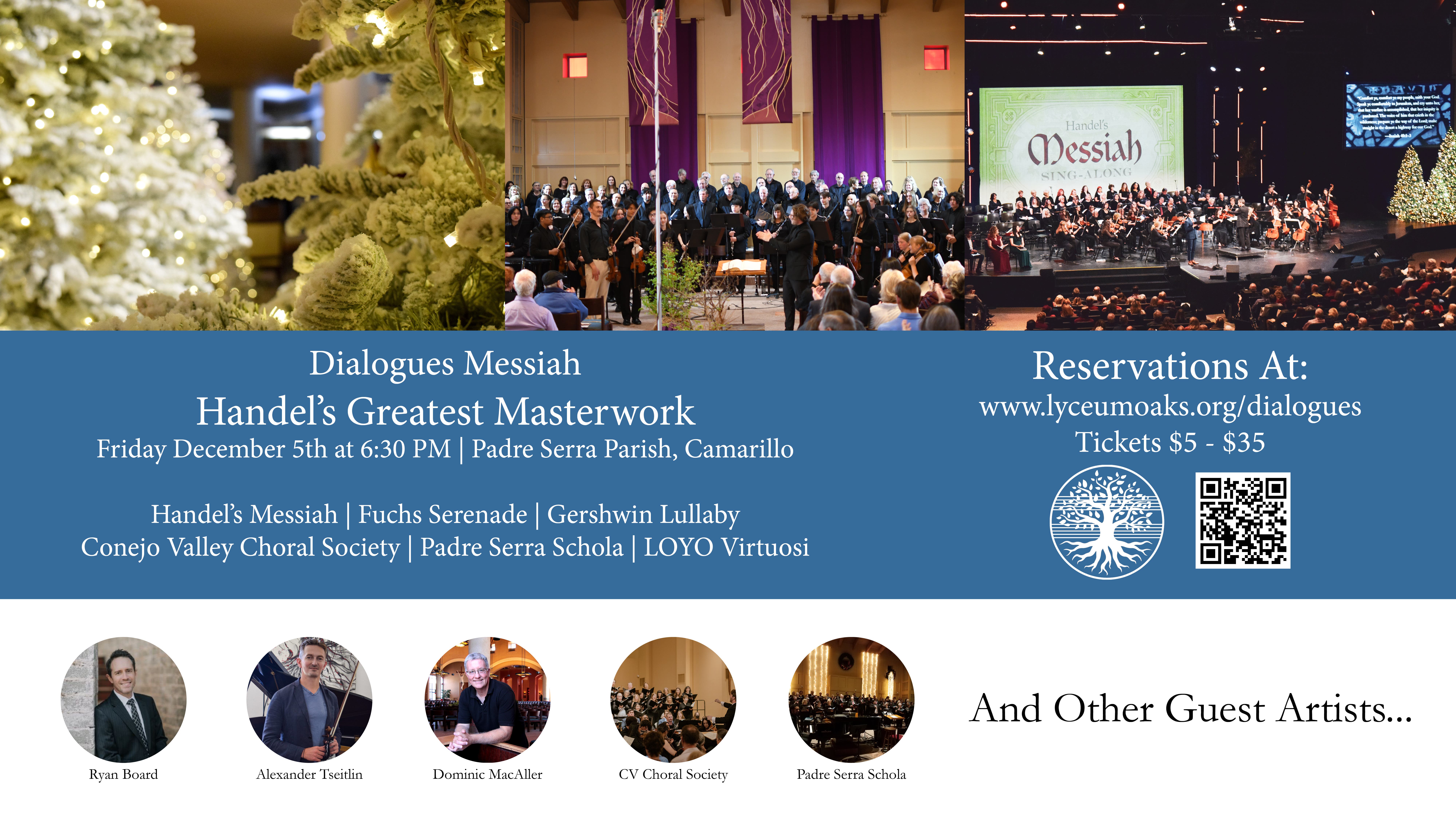Dialogues Concert Series Presents Handel's Messiah