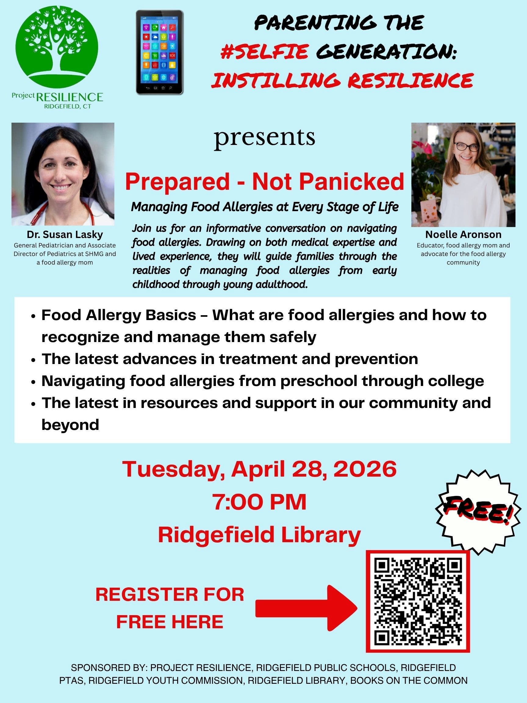 Project Resilience: Prepared, Not Panicked: Managing Food Allergies