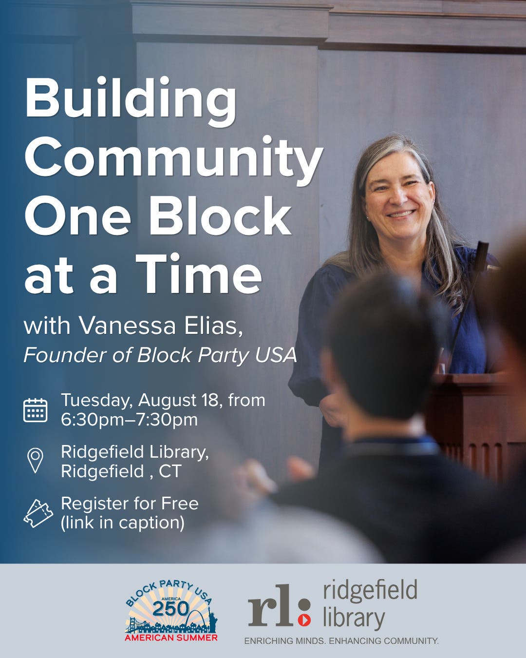 Block Party 101 at the Ridgefield Library