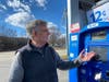 Bob McDonald of Wayne fills up Thursday at Mobil on Valley Forge Road, Tredyffrin Township. He has already experienced the gas crisis in 1973 and is hoping this latest gas crisis ends.  