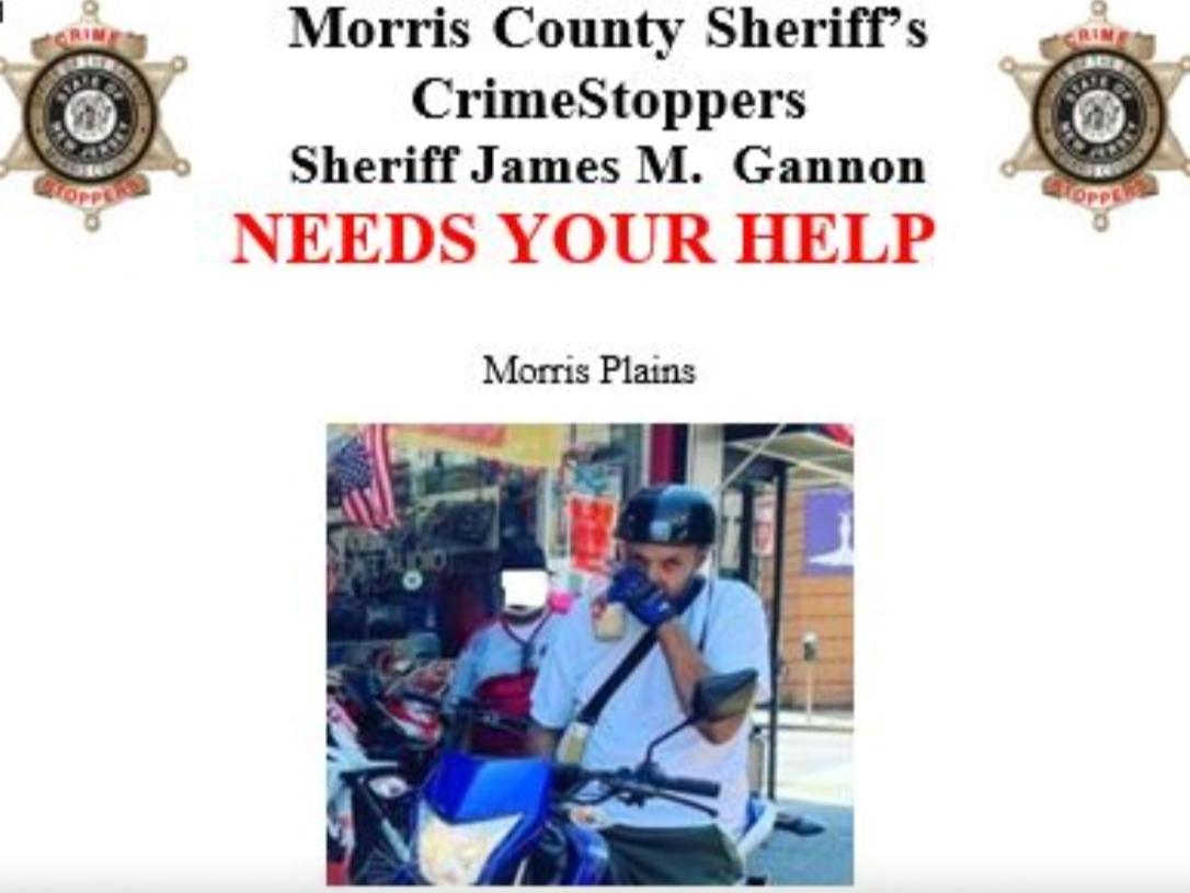 Residents are being urged by the Morris County Sheriff's CrimeStoppers to assist in identifying this individual.