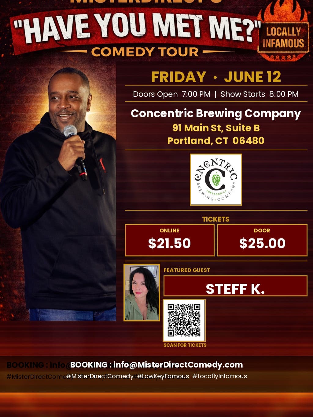 MisterDirect's "Have You Met Me?" Comedy Tour 