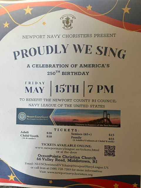Proudly We Sing~ A Celebration of America's 250th Birthday