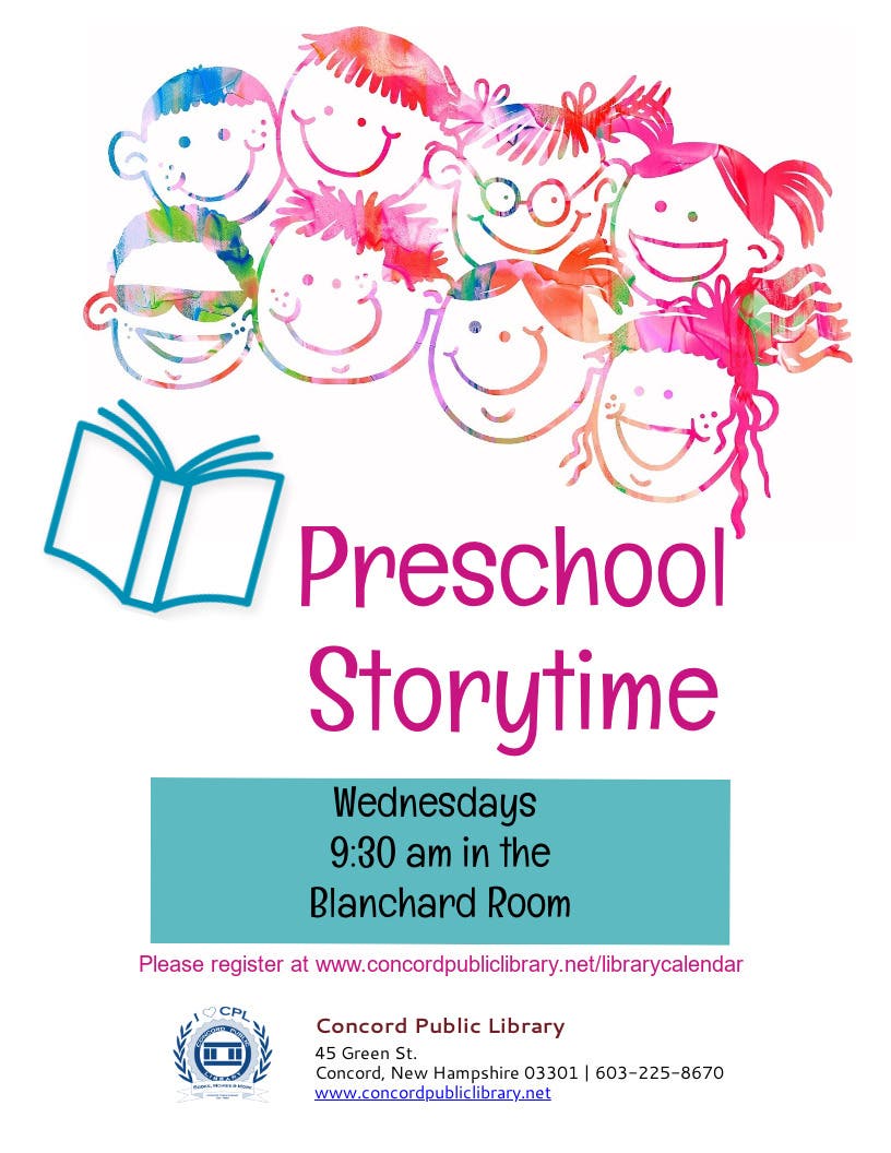 Preschool Storytime