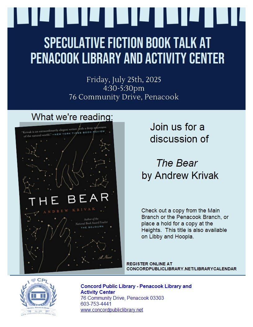 Speculative Fiction Book Talk