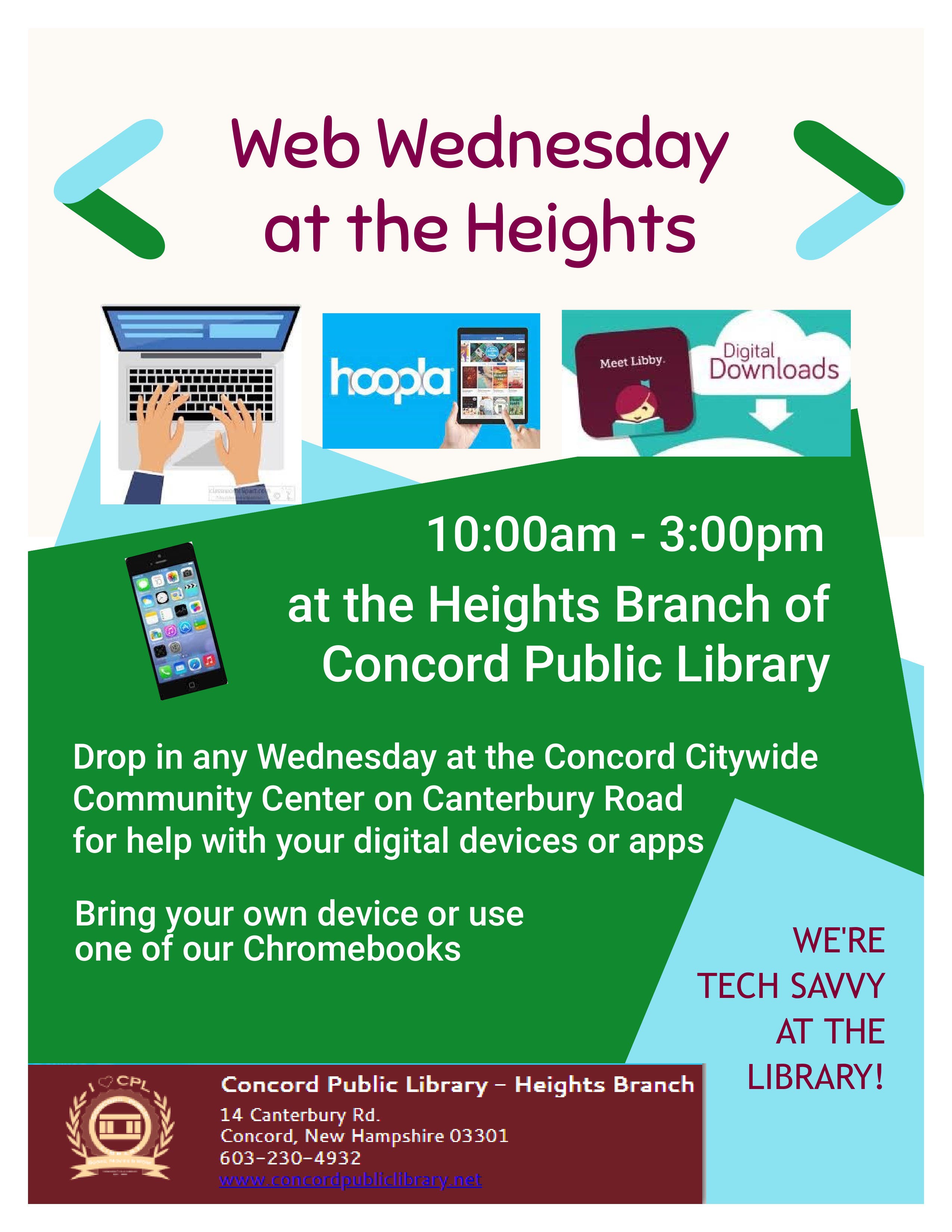 Web Wednesday at the Heights