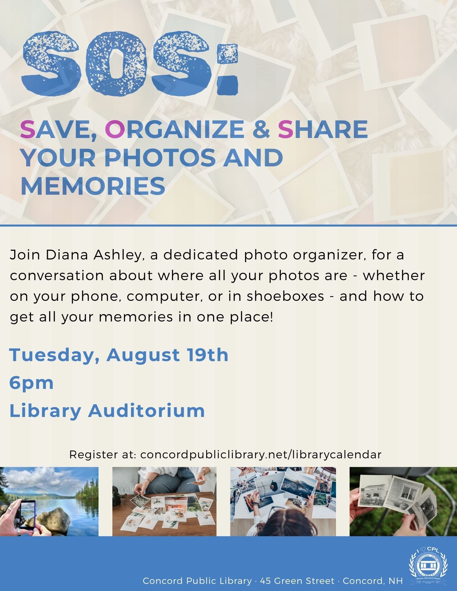 SOS: Save, Organize & Share