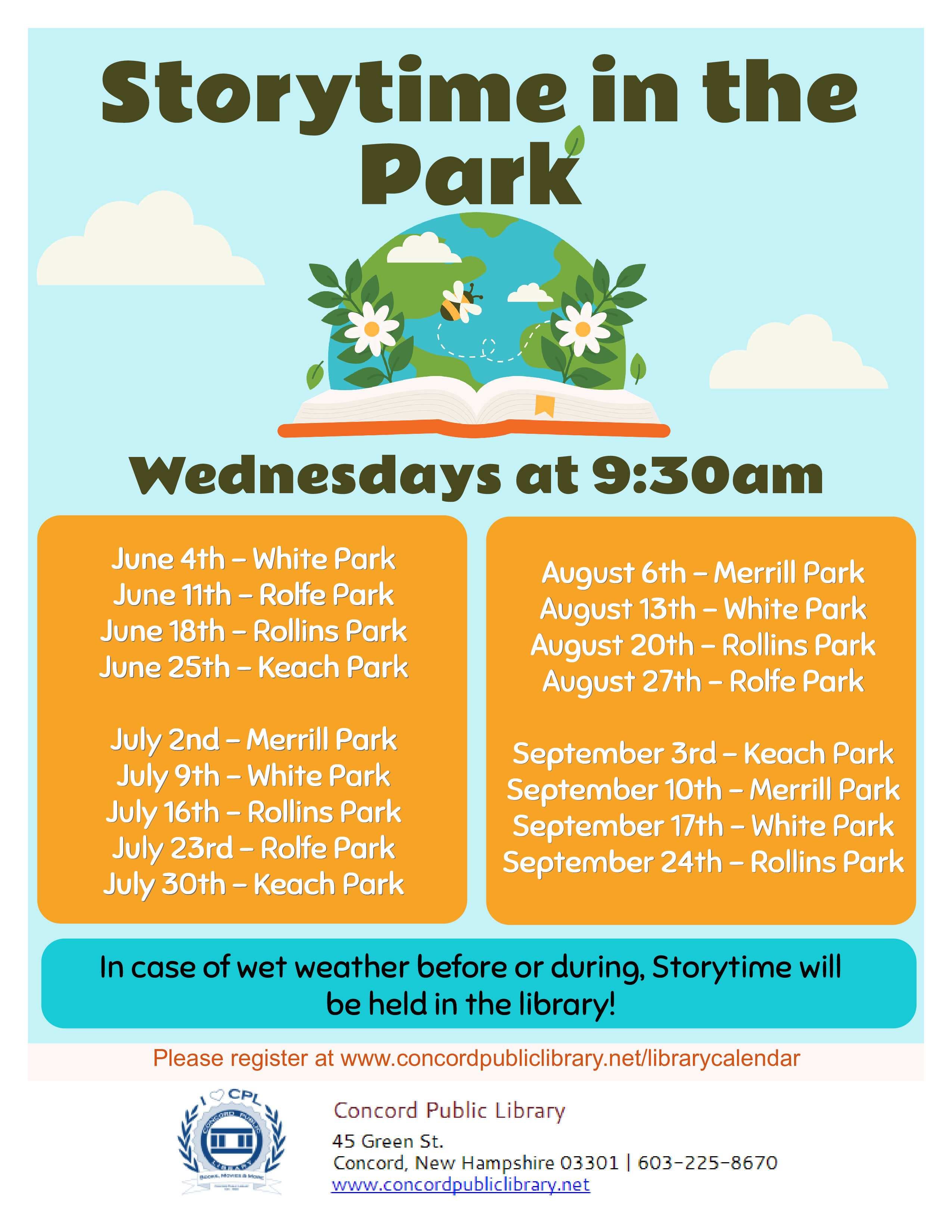 Storytime in the Park