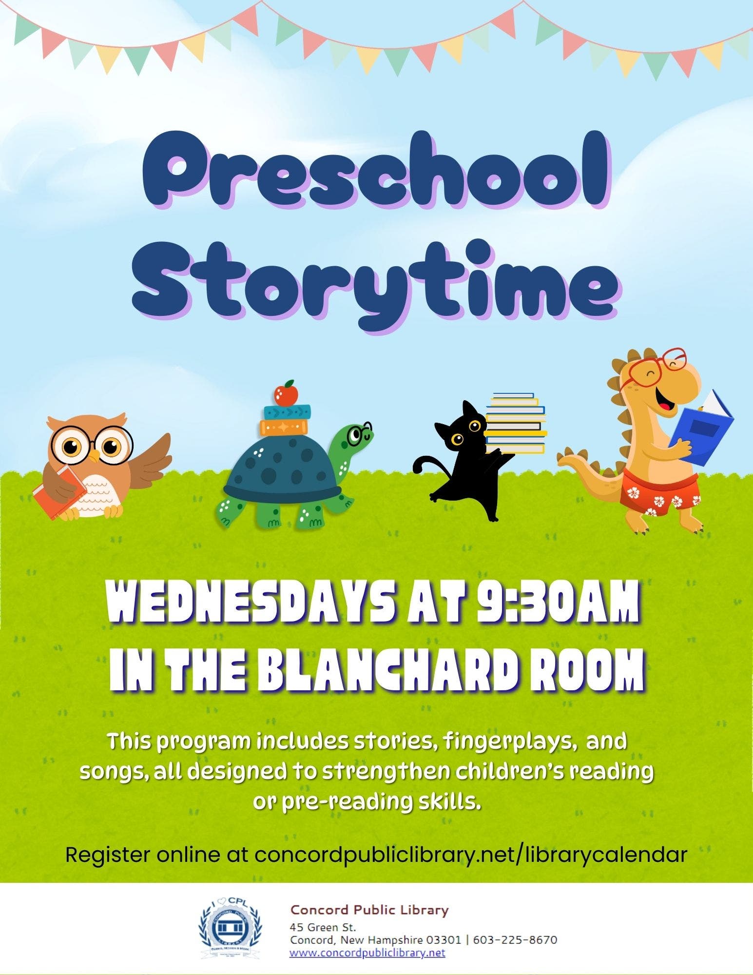 Preschool Storytime