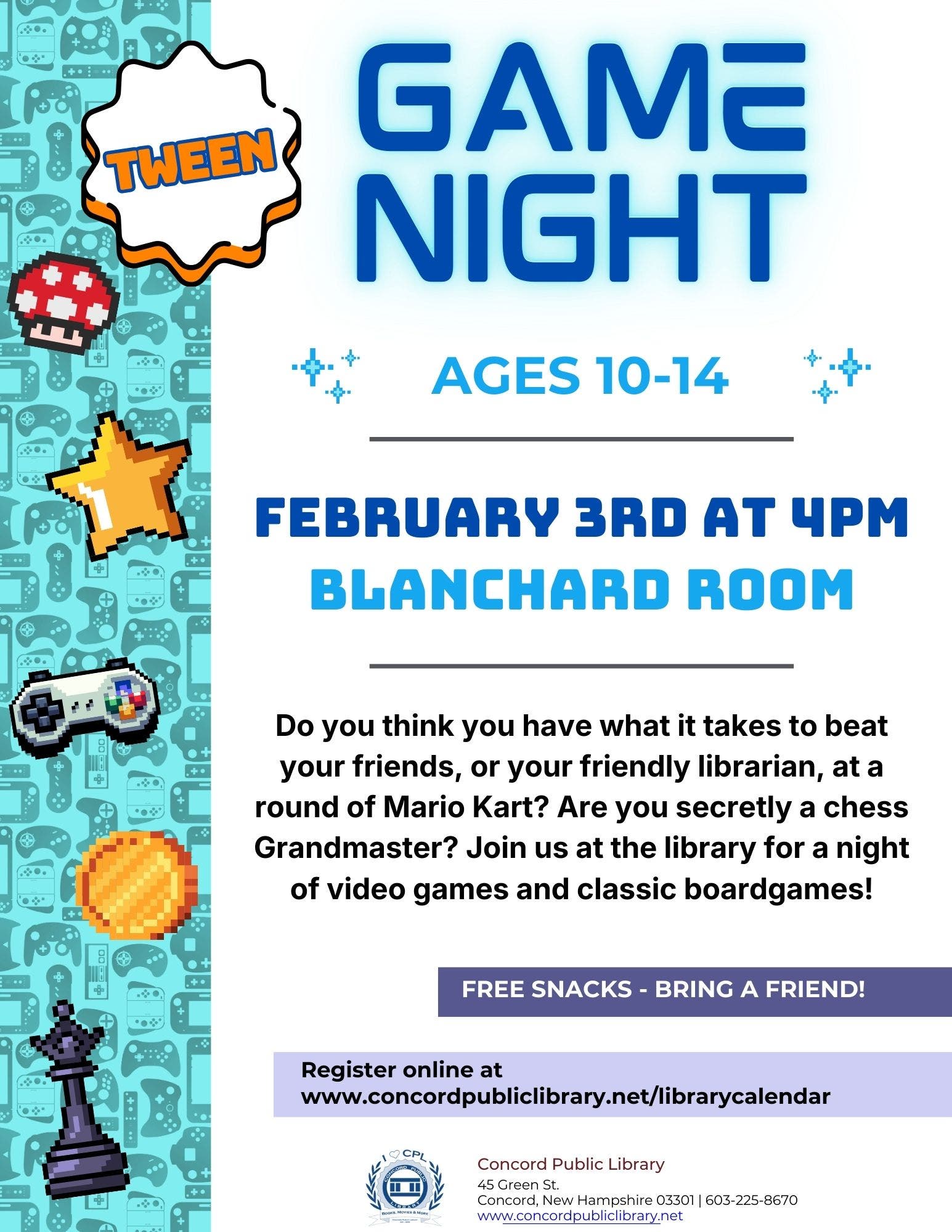 Tween Game Night