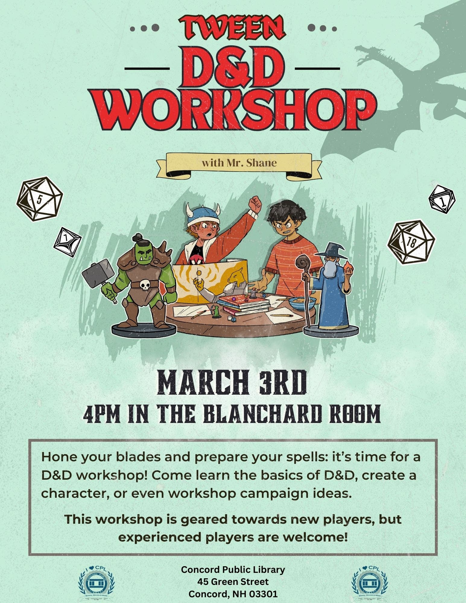 Tween D&D Workshop