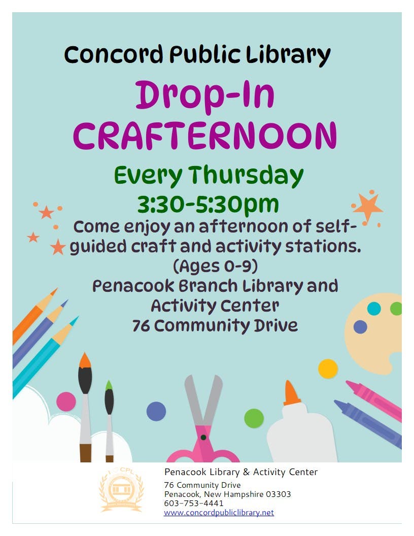Drop In Crafternoon