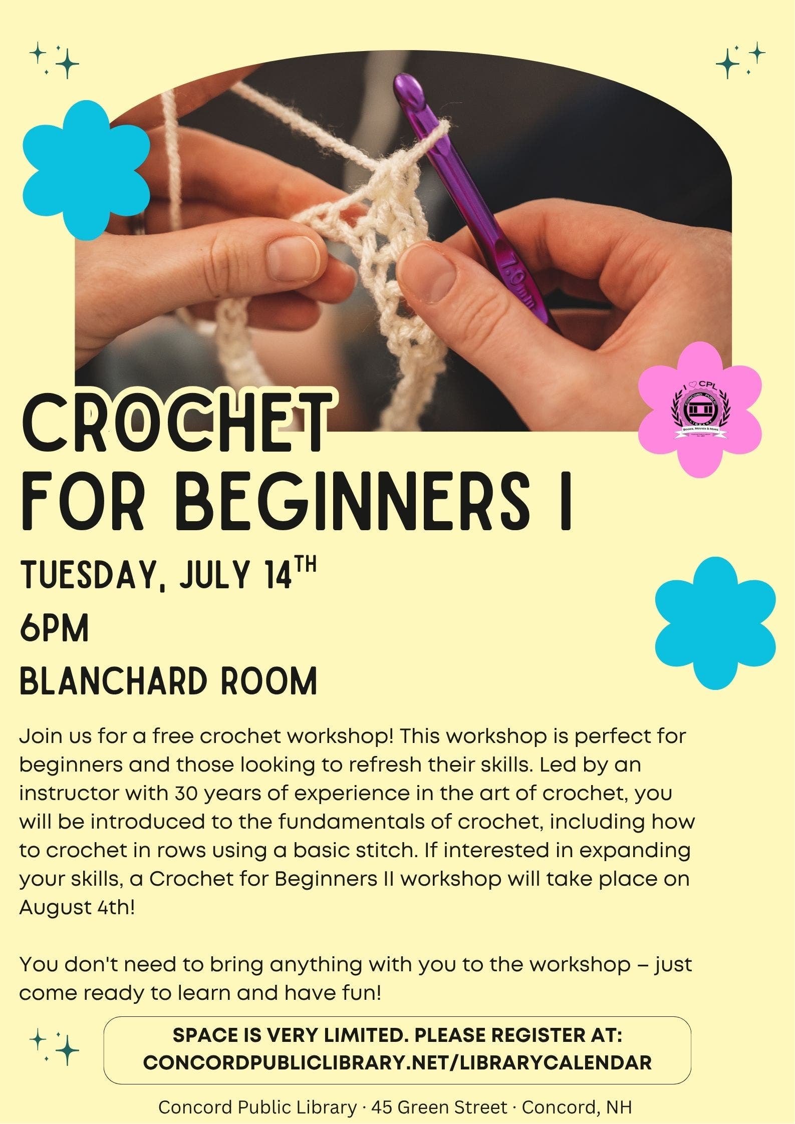 Crochet for Beginners I
