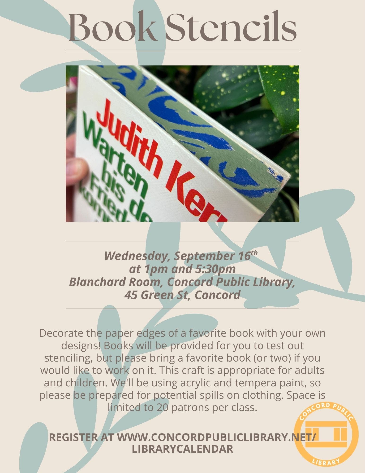 Book Stencils