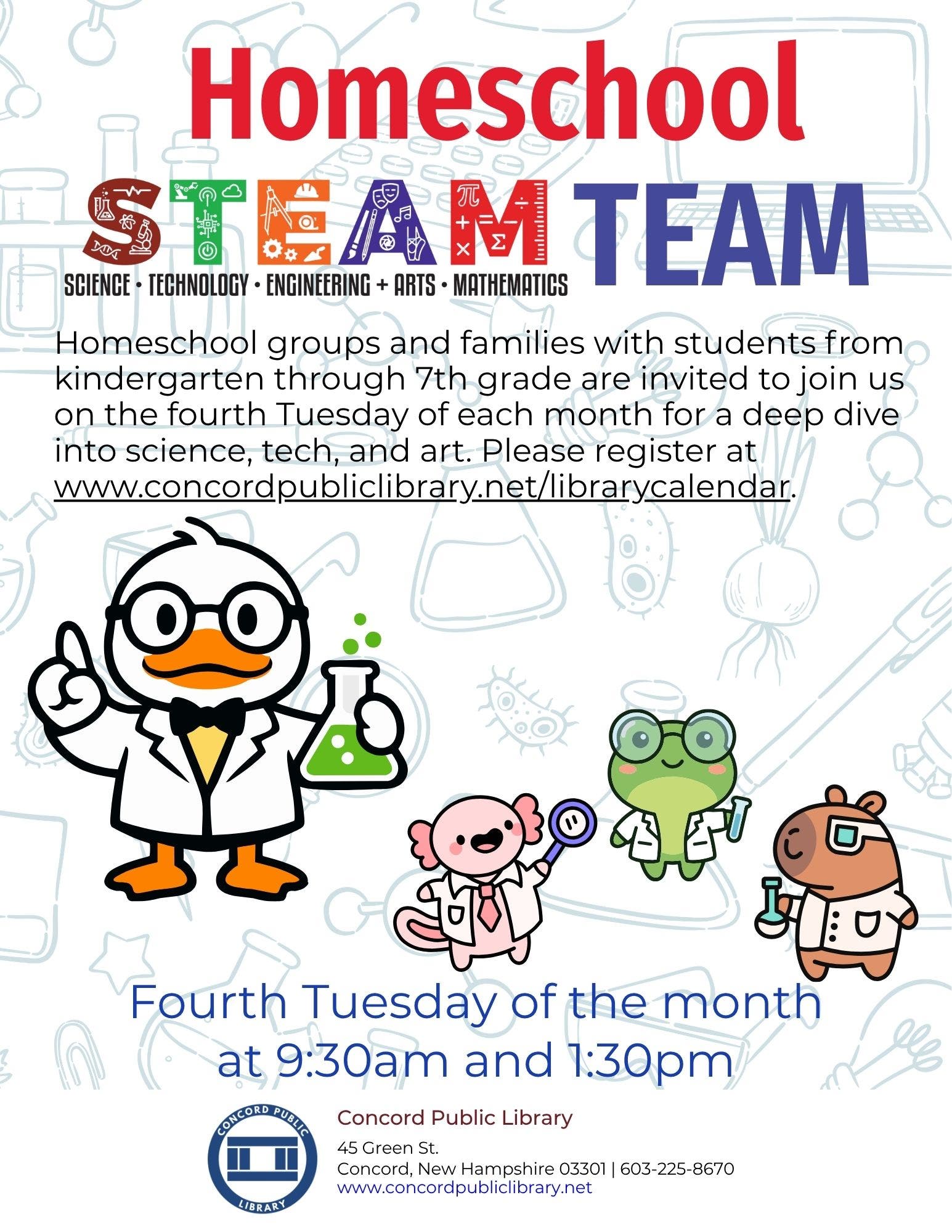 Homeschool STEAM Team