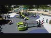 More than 100 people came for the grand opening of the Bensenville Park District's "playground for all" at Breiter-Palm Park Saturday, June 18.