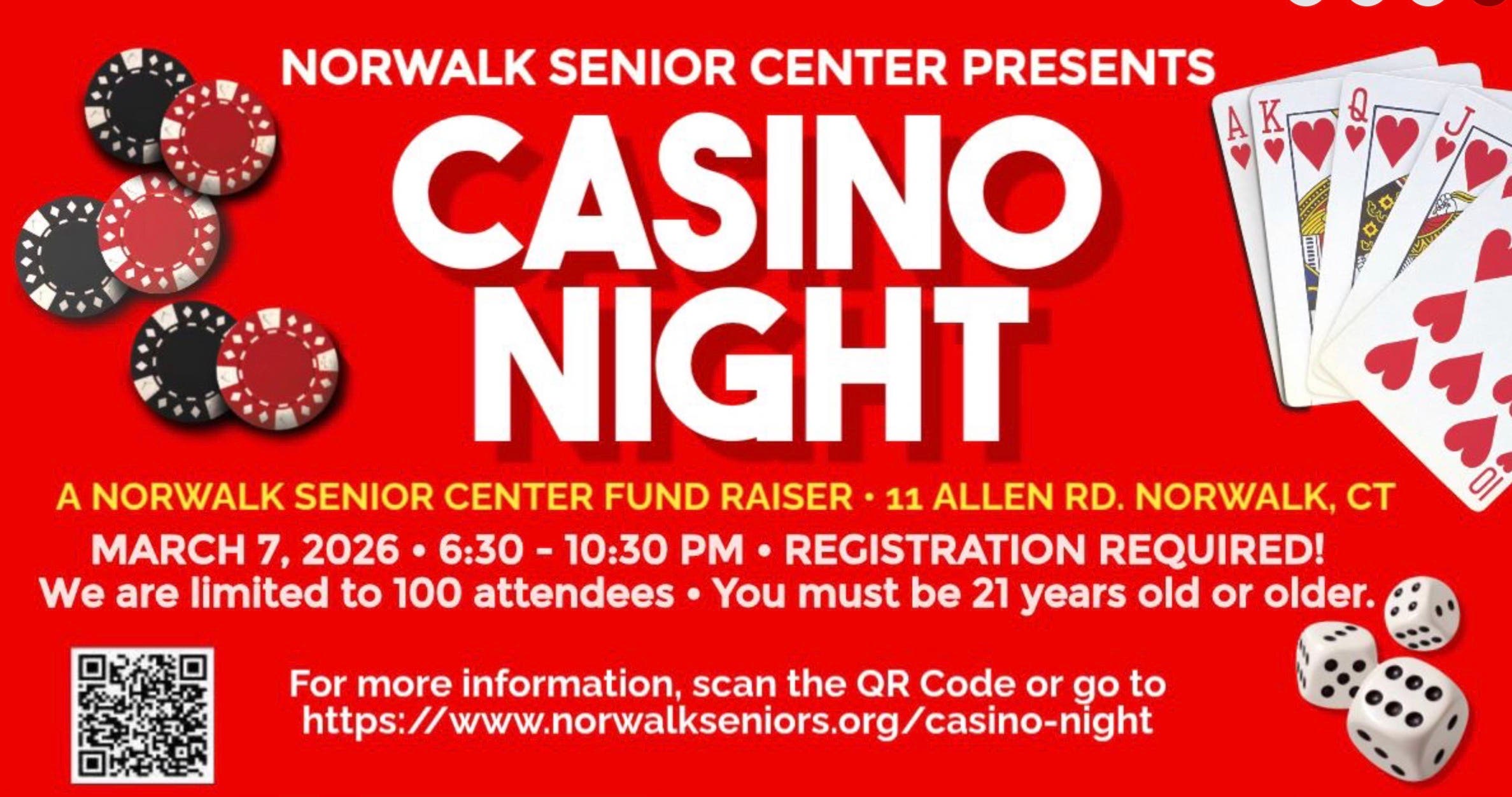 Interface de Casino Night