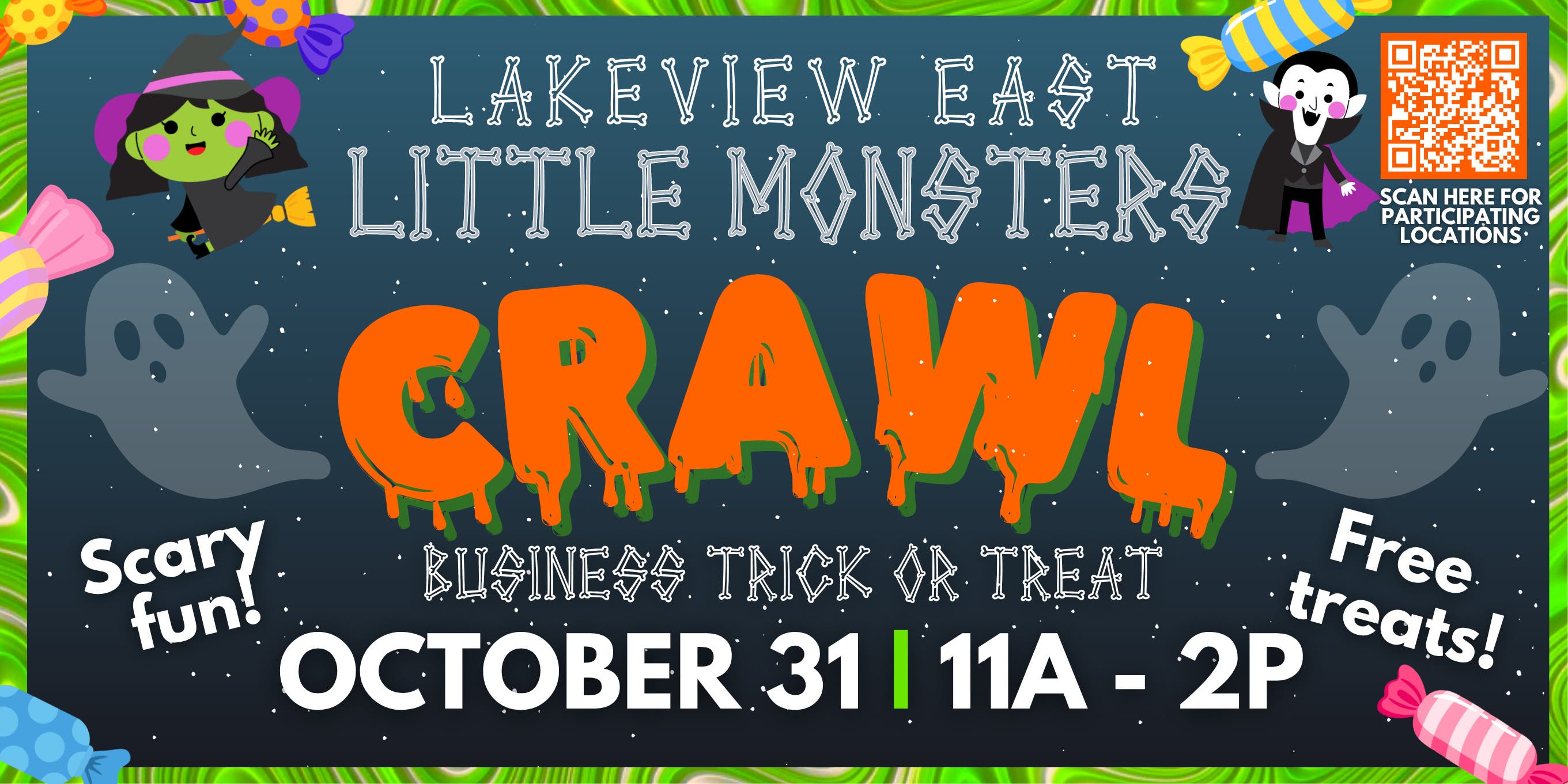 Little Monsters Crawl - Lakeview East and Wrigleyville Business Trick-or-Treat
