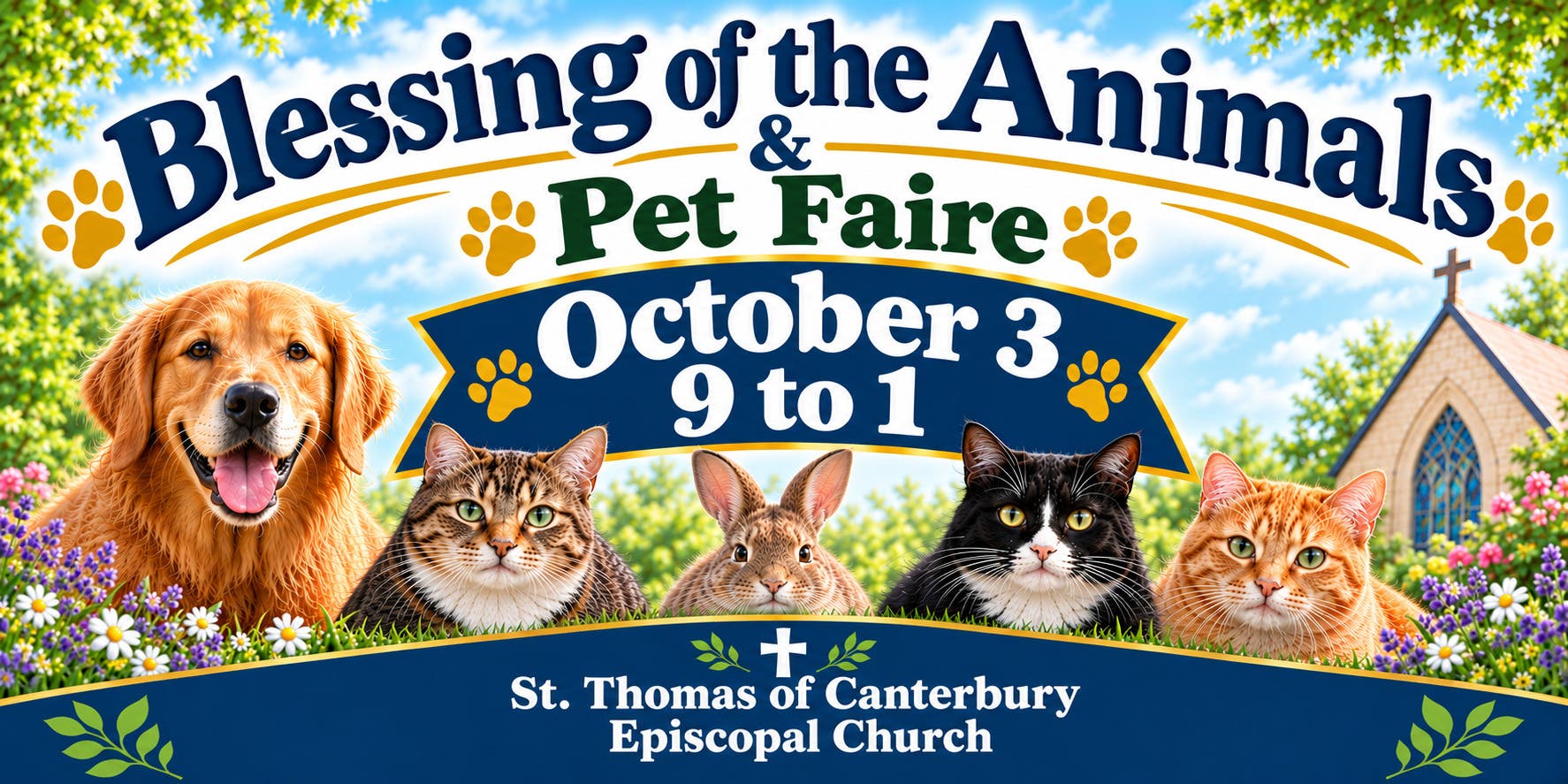 Blessing of the Animals and Pet Faire