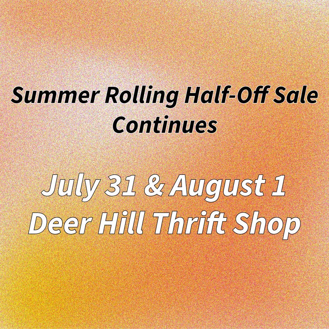 More Clothes Half-Off!