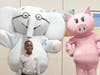 Attendees  at the New Rochelle Public Library’s Summer Reading Kickoff Party had the opportunity to meet and take fun photos with Elephant and Piggie, beloved characters from the popular children's book series.