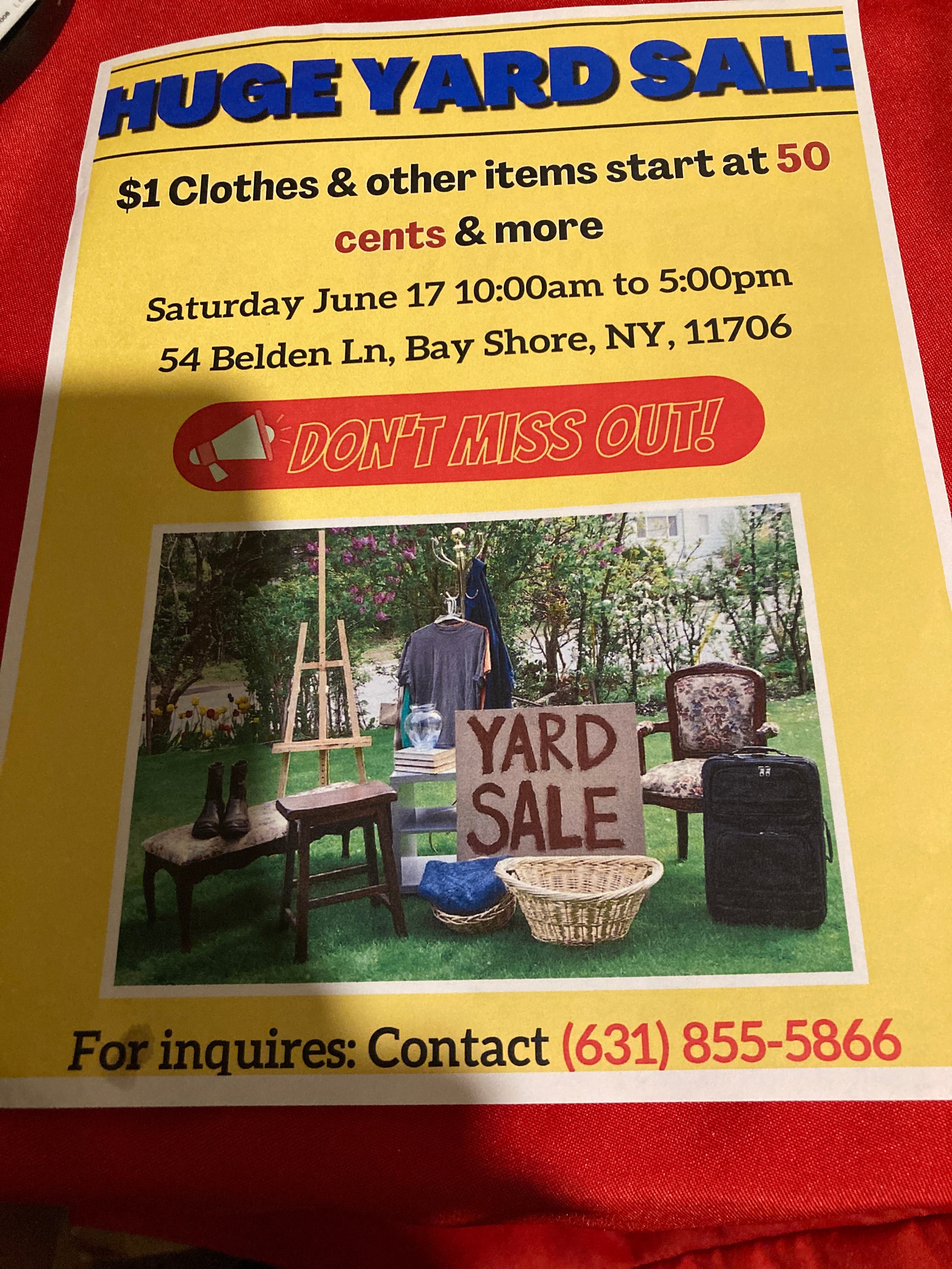 Jun 17 Pop up craft & yard sale Long Island, NY Patch