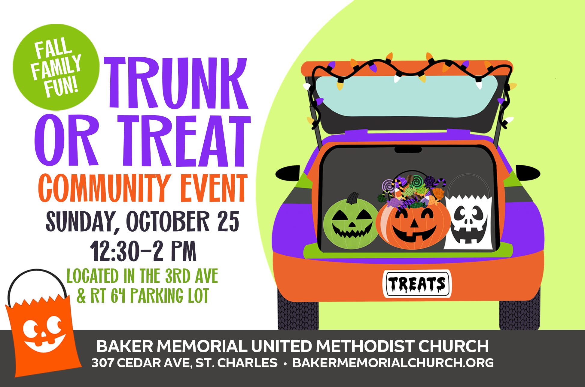Trunk or Treat at Baker Memorial Church
