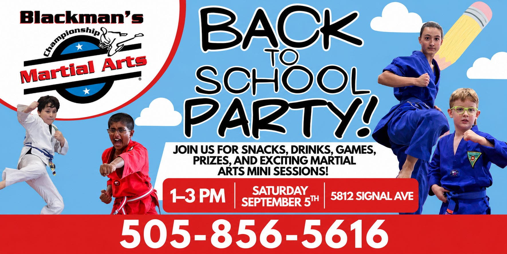 Blackman’s Back-to-School Party!